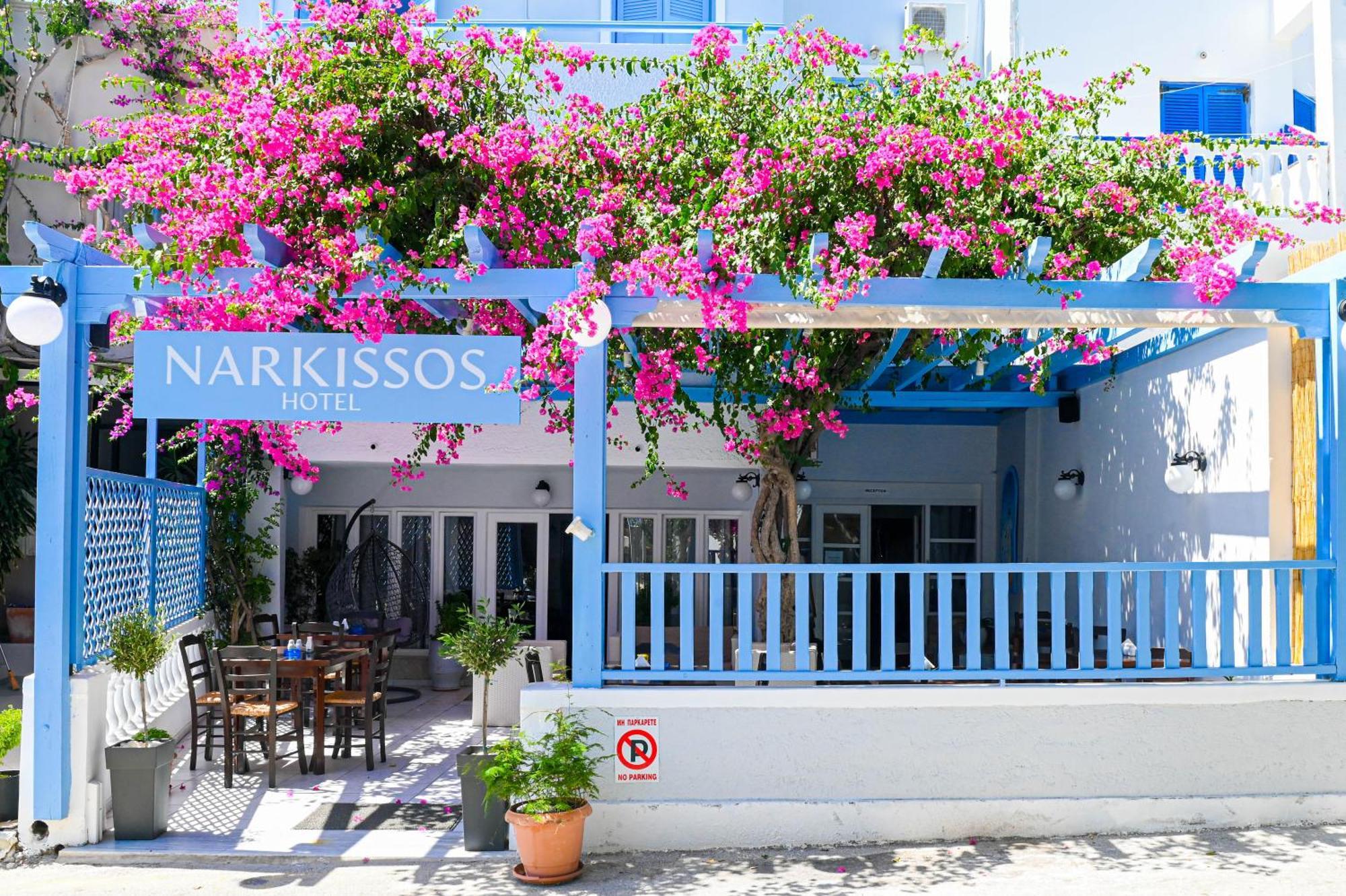 Narkissos Hotel Kamari  Luaran gambar