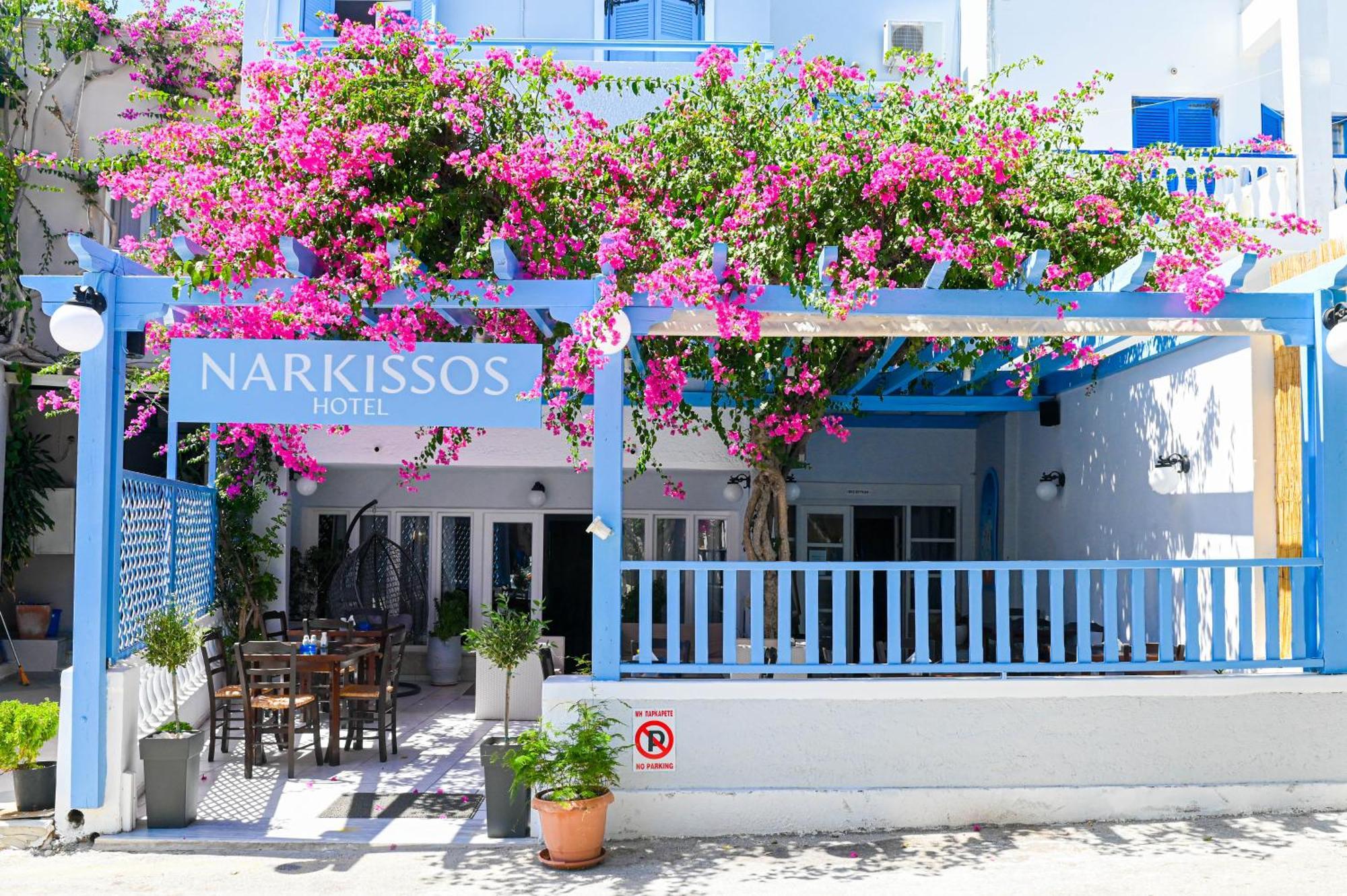 Narkissos Hotel Kamari  Luaran gambar